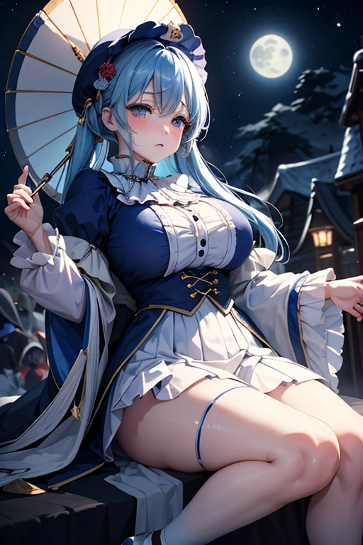 (tiny villages of people on a cliff in front of a giantess breasts: 1.2), (a tiny village on a tiny hill in front of the breasts of a giantess: 1.2), a giantess looming over a tiny village on a tiny hill, (tiny adventurers: 1.1), (crowds of tiny villages on a tiny cliff in front of a girl: 1.1), (crowds of tiny villages on a cliff: 1.1), giantess girls in the background, simple background, (winter background:1.3), giantess girls in the background, multiple girls, (2girls:1.8), (very tall girl:1.2), (giantess:1.2), (yuri:1.2), (elfgirl:1.1), pointy ears, archer dress, cleavage, bra, dress with frills and bow, very cute attire, very cute hair, view from below, village, (crowds:2), (tiny crowds of people:1.8), (tiny people:1.5), forest, poor village, blushing, anime style 4 k, beautiful anime portrait, very detailed, simple colors, (vibrant and aesthetically pleasing), (a woman with a fragile build: 1.1), (smooth shiny skin: 1.1), (absurdres:1.1), (huge breasts with cleavage:1.3), (tall girl:1.4), (prettiest age girl:1), (>:D:1.2), (happy:1.2),