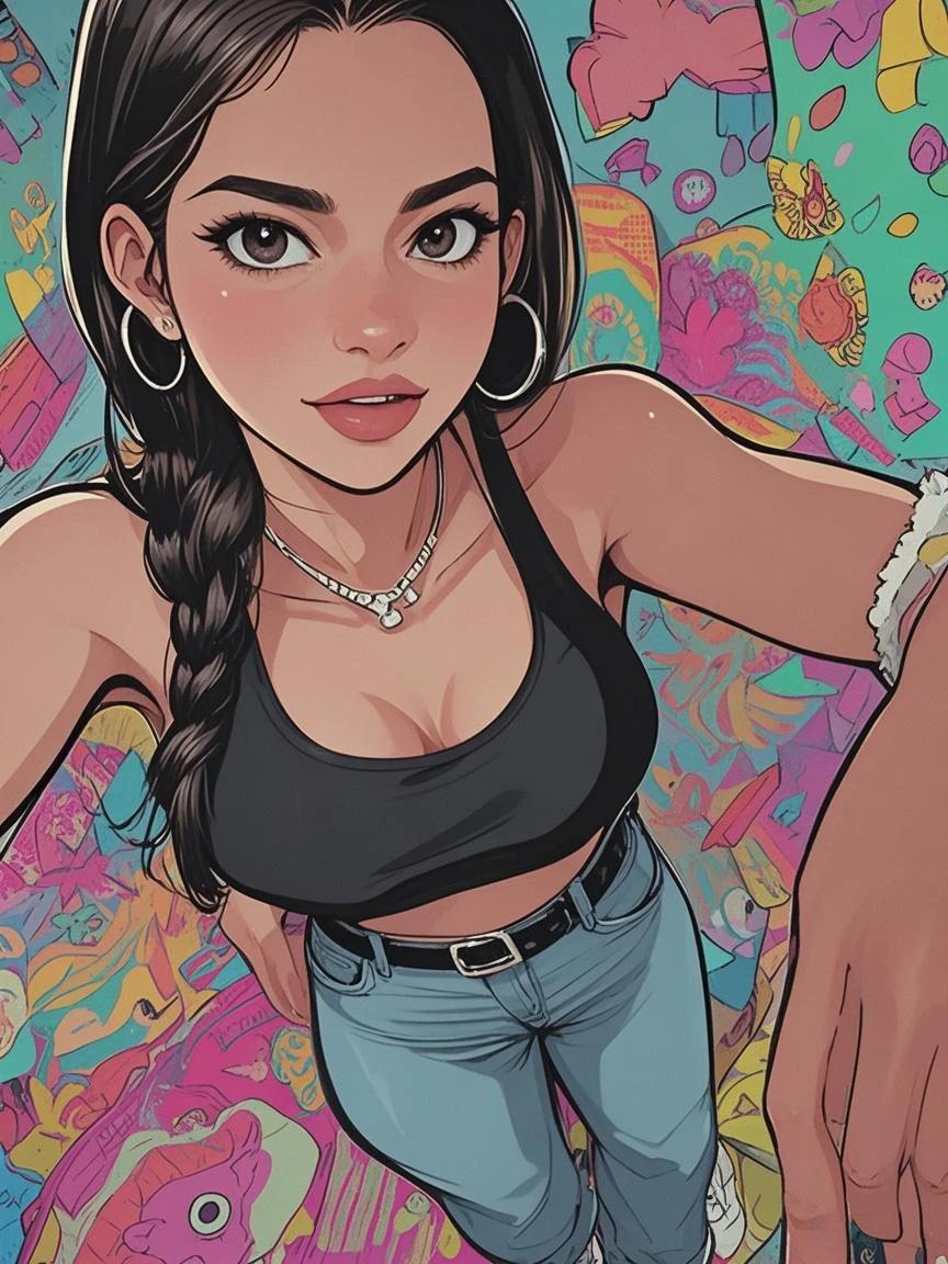 master part, melhor qualidade,Anissiaanisi,(Pixar 1.23 estilo), 2d, Artgerm 4K, Artgerm extremamente detalhado, in digital illustration style