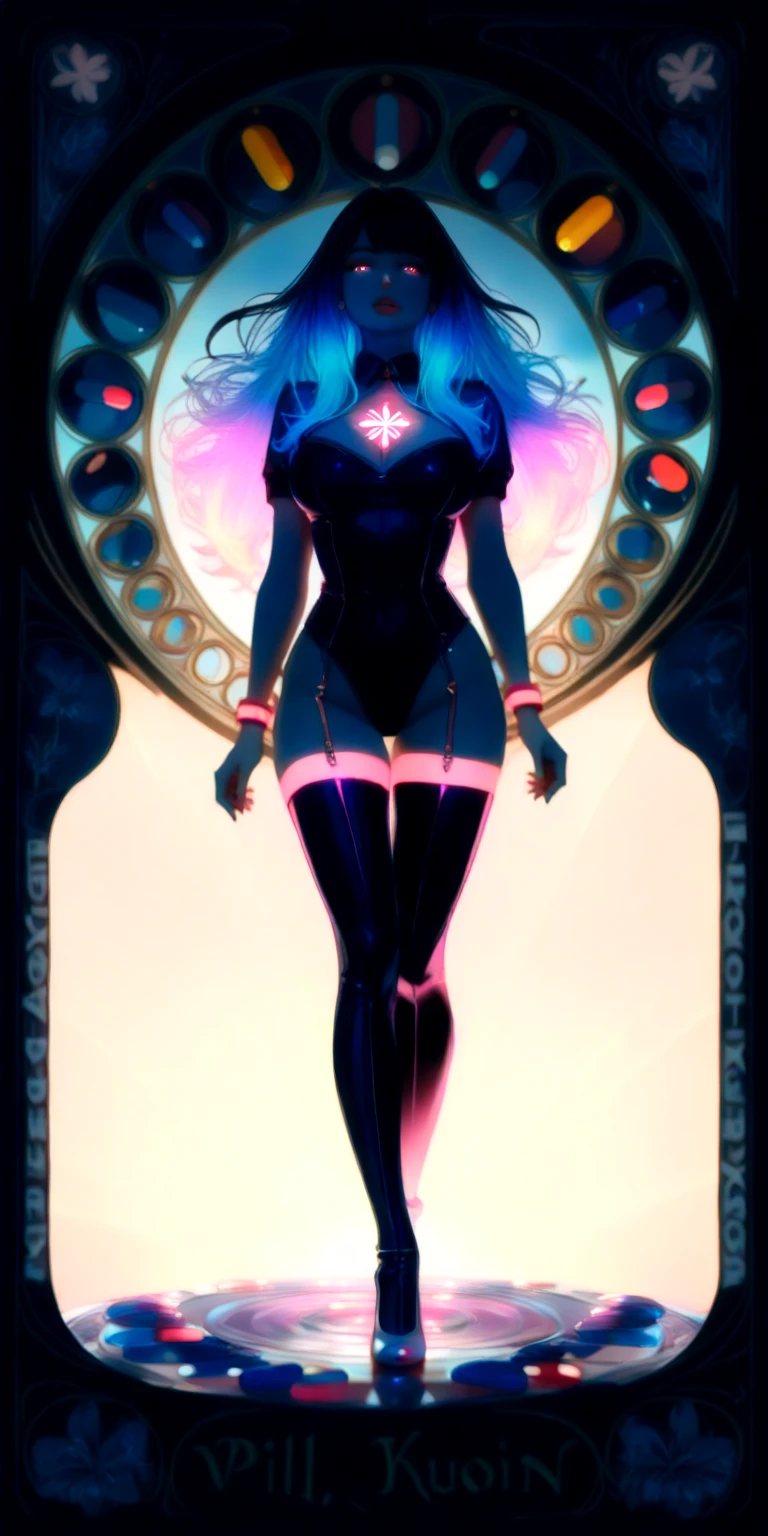 space thriller movie poster, masterpiece, best quality, 1 girl, sexy, erotic, (Bauhaus, shapes, lines, abstract:1.1) in the style of drew struzan,