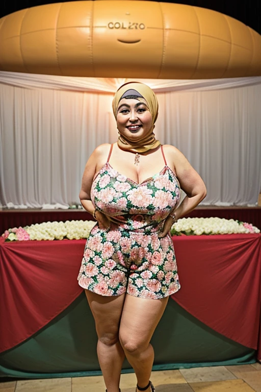 ((thick lips:1.9)), Lace, (Happy smile), (((HIJAB MALAY GIRL))), masutepiece, High quality, UHD 32K, Realistic face, Realistic skin feeling , A Japanese Lady, 8 years old, , Very cute and baby-like face, (((FLAT CHEST))), (Night time at forest), ((look In front at the camera and SADNESS)), (((FLUORESCENCE))), (((CUTE GIRL))), ((RED & YELLOW LIPS)), ((Floral Pattern)) little wearing strapless bra, strapless colorful bra, dark night horror scary place (from behind up) seductive and hand on pose