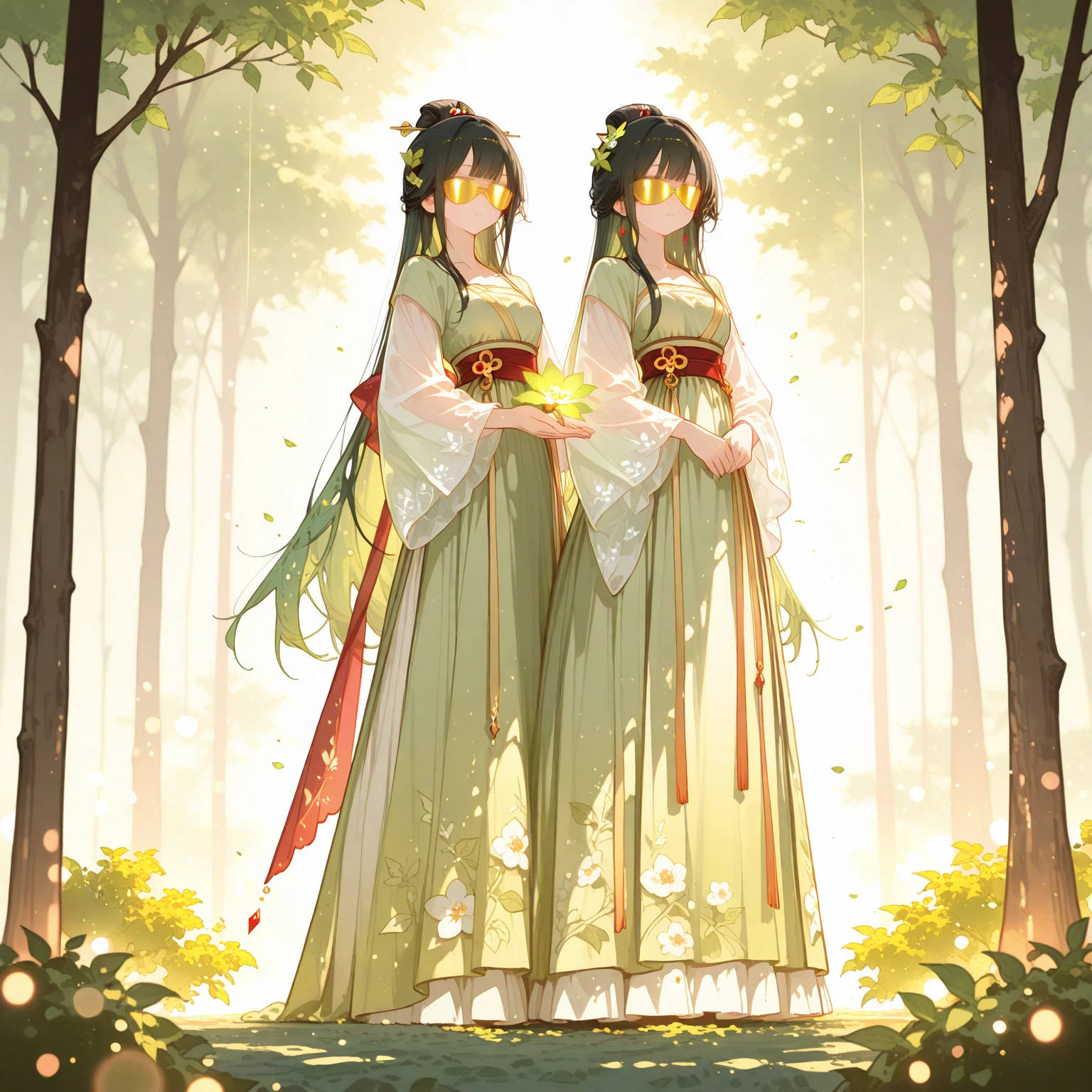 Anime girl wearing green nude part with flowers and green umbrella, seduction, long-legged beauty, palace, hanfu girl, beautiful anime artwork, (((beautiful fantasy queen)), official artwork, beautiful artwork illustration, beautiful fantasy queen, beautiful anime art, goddess of spring, pixiv, korean art nouveau style anime, pixiv contest winner, japanese traditional concept art, official art