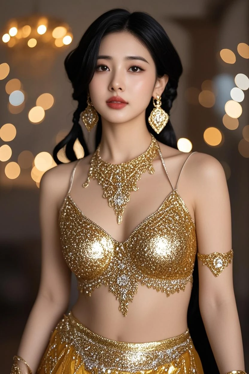 (Canon_RF85mm_f/1.2,_best_quality,_Reality:1.4,_light),(1_girl,_Asian_mixed,_Asian_Idol:1.2,_beautiful_long_Slim_leg),(long_Brown_Wavy_hair),_pink_Shiny_Lips,_pink_Eyeshadow,_eyelash,_powder_blush,_cosmetic),_(White_Shiny_skin,_black_eyes,_Pores,_skin_texture,_Shiny),_(necklace,_earrings),_Large_Breasts,_Smile,_Dynamic_poses, ((lifelike: 1.2))
