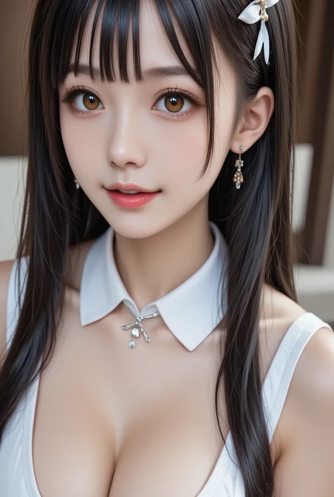 ((SFW: 1.4)), (SFW,彼女は白い刺繍の入った長いスカートをyesている, Red blouse with lace, A white apron is tied around her waist, Blue socks, Brown leather shoes.She has a blue scarf wrapped around her head. yes, Her accessories include a necklace., Earrings, bracelet. 1 girl)), Ultra-high resolution, (Realistic: 1.4), RAW Photos, highest quality, (PhotoRealistic Stick), concentrated, Soft Light, ((15 years old)), ((Japanese)), (( (Young Face))), (surface), (Depth of written boundary), masterpiece, (Realistic), woman, bangs, ((1 girl)),(Big Breasts:1.3)