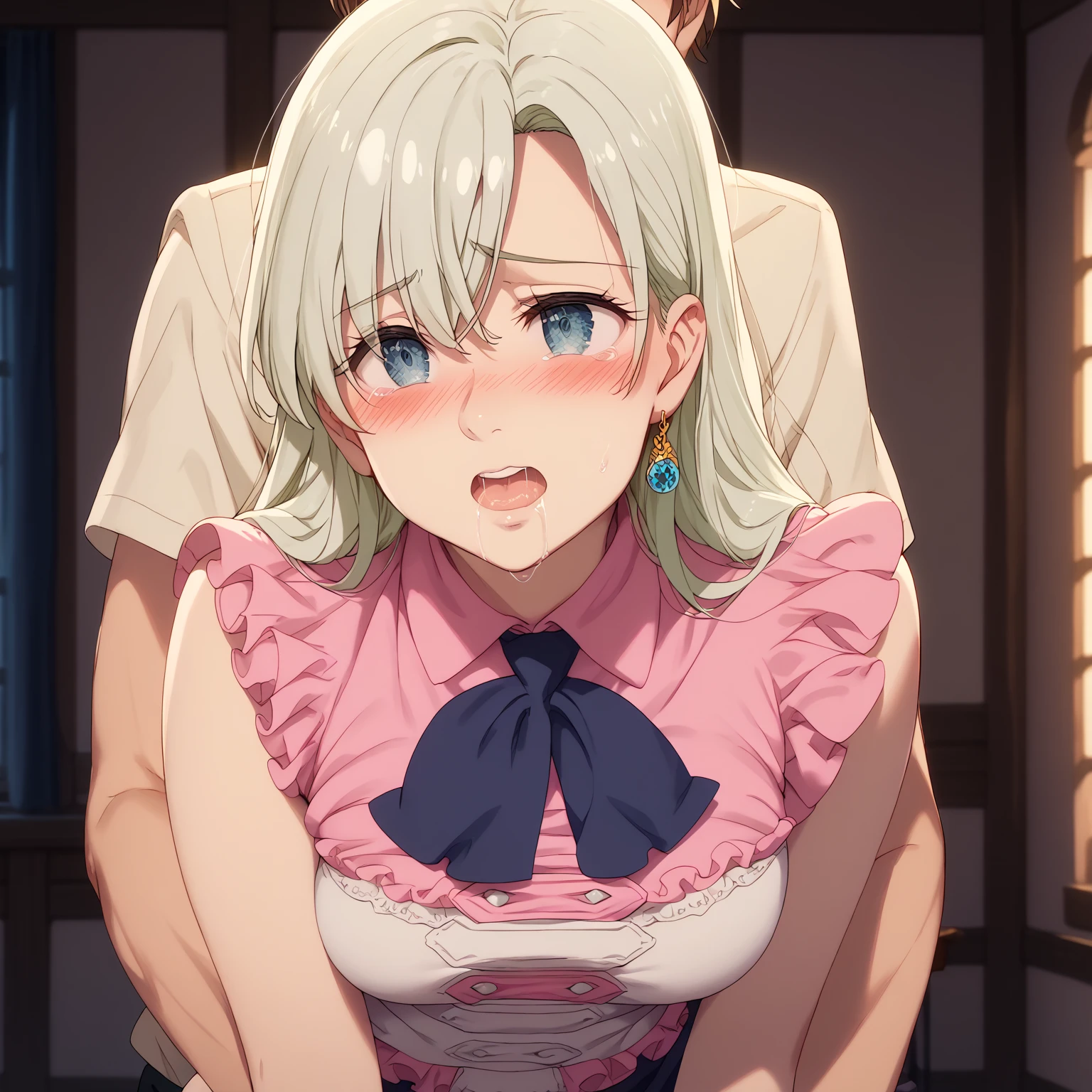 (girl,Fat middle-aged man:1.2)、Completely naked、blush、French kiss、(hug)、(Big Breasts)、Very detailed、High resolution、4K、masterpiece、High resolution、(tears:2)、(rape)、Straddle a man、heart、toilet、(Sex:1.3)、(Grin:1.2)、Knee socks、(Side view)、(Push down)、(rape)、