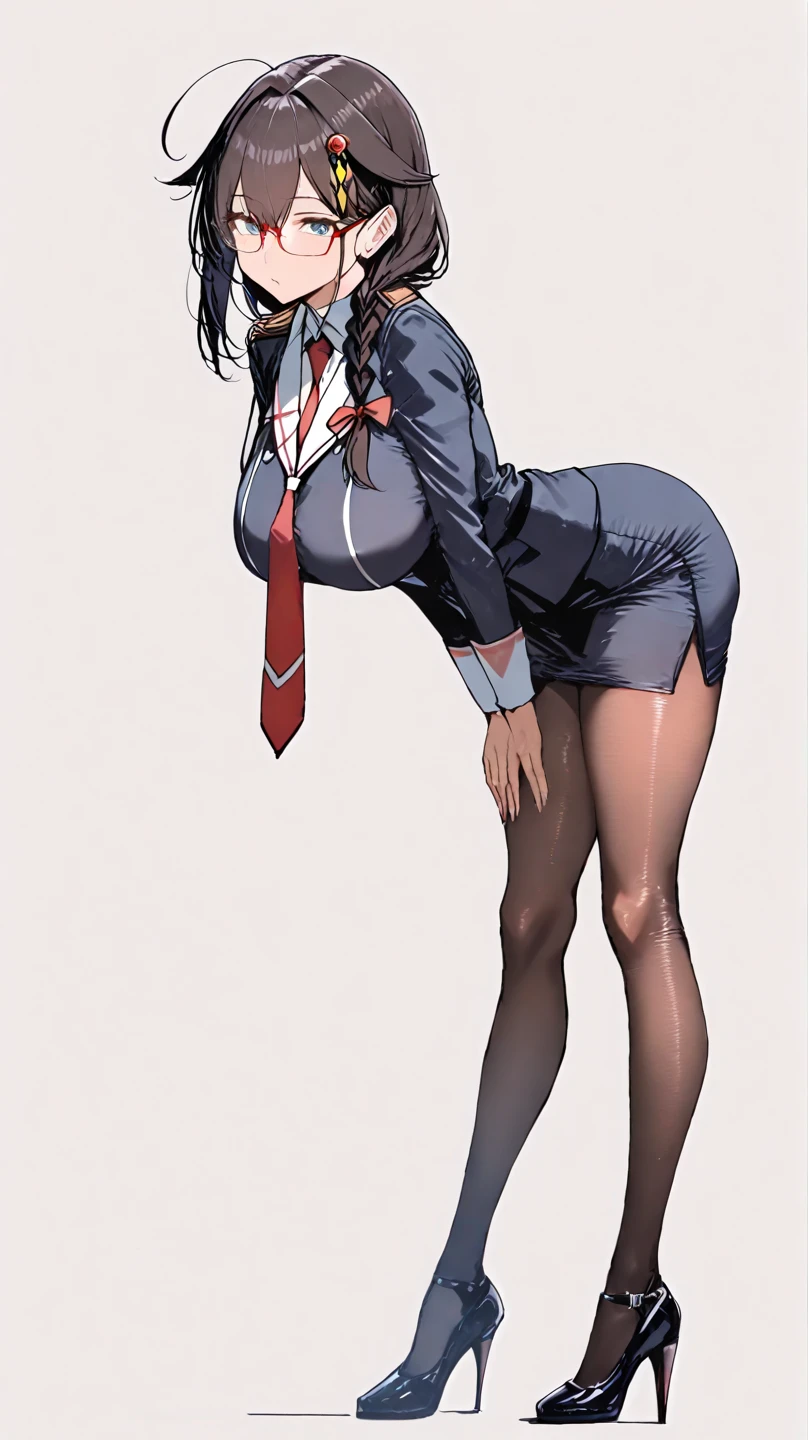 ((best quality)),(Ultra-high resolution),(Very detailed),(Detailed description),((Best CG)),(masterpiece),Highly detailed art,Amazing Art,(Contemporary art with precise details:1.5),Character Design Sheet, , character reference sheet, character turn around,
Blueprint Schematic Drawing, , technical drawing, , schematic，(Sexy clothing:1.5),( Bunny Girl:1.5)，(Royal sister:1.6)(Female fashion models:1.6),(beautiful and well-proportioned face:1.5),(Fashion Leader:1.6),(Powerful gaze:1.4),(Black skinny shirt:1.6)(Wearing hat at an angle:1.3),(Extra large breasts:1.5)，(big breast:1.5),(bar:1.5)，(tie:1.5)(White Thong:1.6),(Black mini-short hip skirt:1.4)，White thighs，Long legs，Tall，White garter stockings，Red high heels，Sitting，Sit with your legs open，(g-string:1.5)，Cropped tops,White background