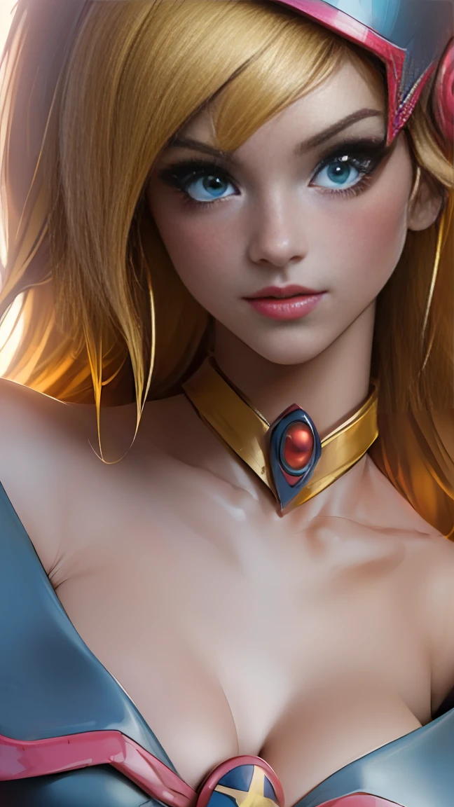 (highest quality、4K、8k、High resolution、masterpiece:1.2)、Very detailed、(Genuine、Realistic、Realistic:1.37)、Young and beautiful woman、SF、treasure hunter、Excavating ancient ruins in space、Transcendently beautiful face、Ideal ratio、Big Breasts、Beautiful straight long hair braided、blonde、Dynamic pose、A revealing holographic outfit、Good top、Dynamic Angelina Natalie Women、cr1r3、Natural Breasts、
