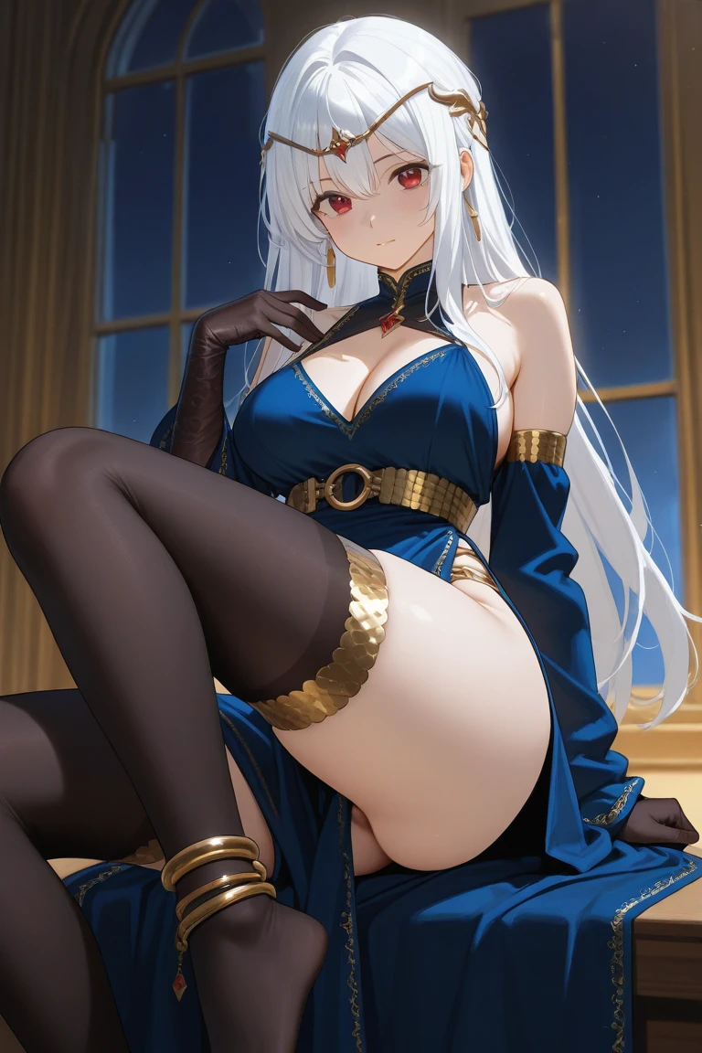 masterpiece, best quality, ultra-detailed, illustration,(1girl),beautiful detailed eyes, Loli, Fate go, Jeanne D'Arc Alter, looking at viewer, close up, (breast focus), (arms behind back:1.2), (from above:1.1), large breasts, no bra (off shoulder:1.1), see through panties, radiant red eyes, no coat, random pantyhose, shiny eyes, ultra detail, sexy body, Loli, cleavage, clear panties, cameltoe, small breast, round bottom, seductive expression, sexual expression, out of breathe, tired, laying on wood floor, wet, dripping water, upskirt, Holding a private, wide open smile, drool, sucking, licking, saliva,