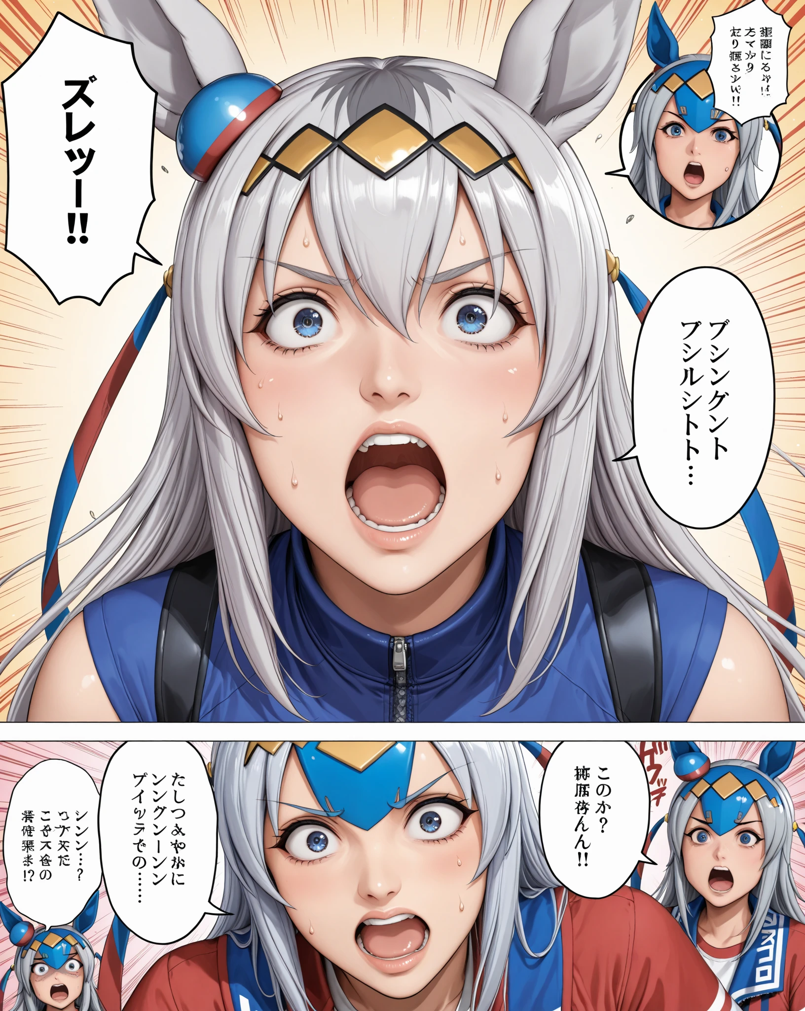 masterpiece, best quality,pov,1girl,anime coloring, animegao,v arms, cosplay,comic con,laughing,
<lora:h<-o+\U-cc-000010:0.5>