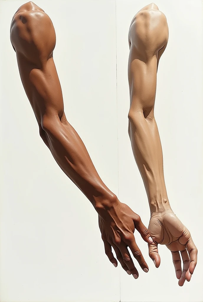 Abstract Greco-Roman Wrestling