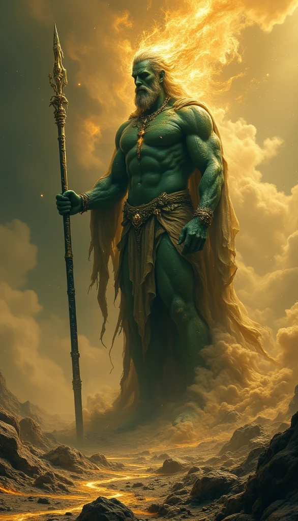 Zamelon the god of the earth
