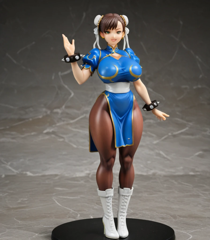 (Muscular:2), (thick thighs:1.8), 
princess_zelda_aiwaifu, pointy ears, braid, hair ornament, hairclip, fingerless gloves, blue shirt, long sleeves, crown braid, bangs, black pants, green eyes, parted bangs, short hair, sidelocks, thick eyebrows, (tight pants:1.3), big smile,
hard nipples, small breasts,
eyeshadow, lipstick, midriff, abs, 
looking at viewer, (three quarter view:1.3), (upper body view:1.4),
rim lighting, detailed skin, detailed eyes, grassy field