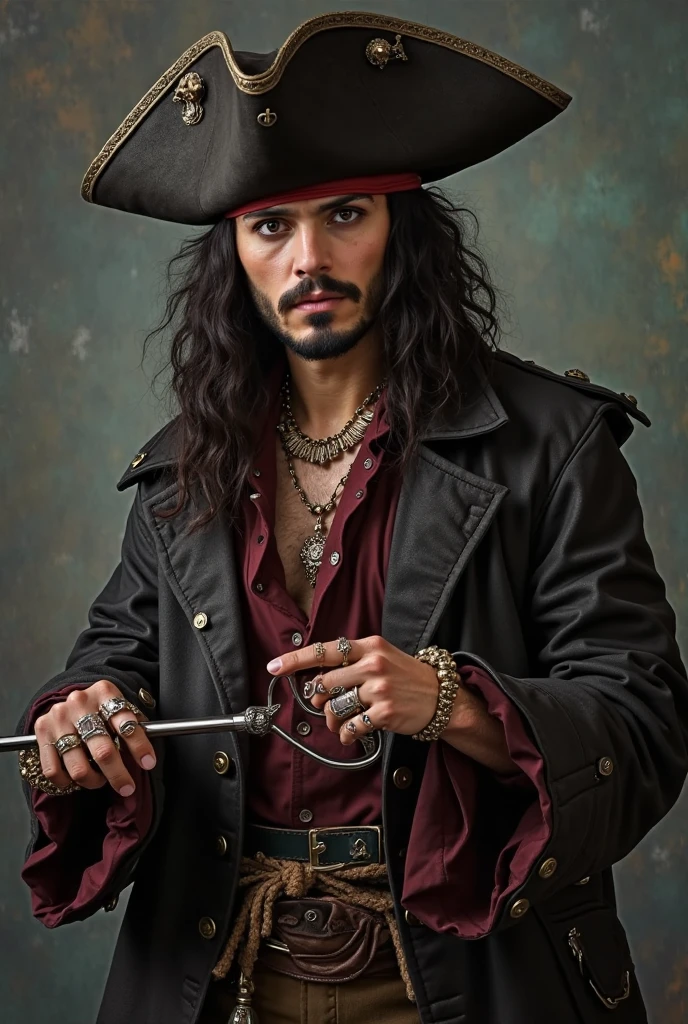 Vontinto pirate boy with many needles