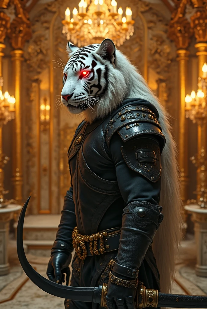 a (full body:1.2) cinematic shot of (an anthro tiger:1.1), as white soul knight, (arms up flexing victory pose:1.2), (soul leaving the body in the style of ethereal light effects:1.2),(soul particles around the knight:1.2), fantasy tavern in background, night, HD, masterpiece, best quality, hyper detailed, ultra detailed, super realistic,<lora:Soul_Knight_SDXL_-_By_HailoKnight:0.8>, highpoly 3D game render,<lora:XLEnhance:1>