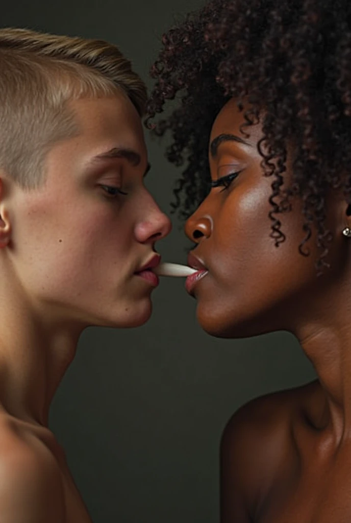 <lora:bbcslfe:.9>, bbcslfe, blkd,  1girl, looking at viewer, 1boy,  selfie, navel, nipples, hetero,   penis, , dark skin, uncensored, erection,  dark-skinned male,, male  handjob,,  [gorilla:6], 
21 year old,  
perfect skin perfect face ,
 Fijian  supermodel ,
pretty face, , pretty eyes,
short hair , 
4k ,
 chiaroscuro lighting, real life, 
RAW photo, subject, 8k uhd,  soft lighting, high quality, film grain,  ,
realistic,