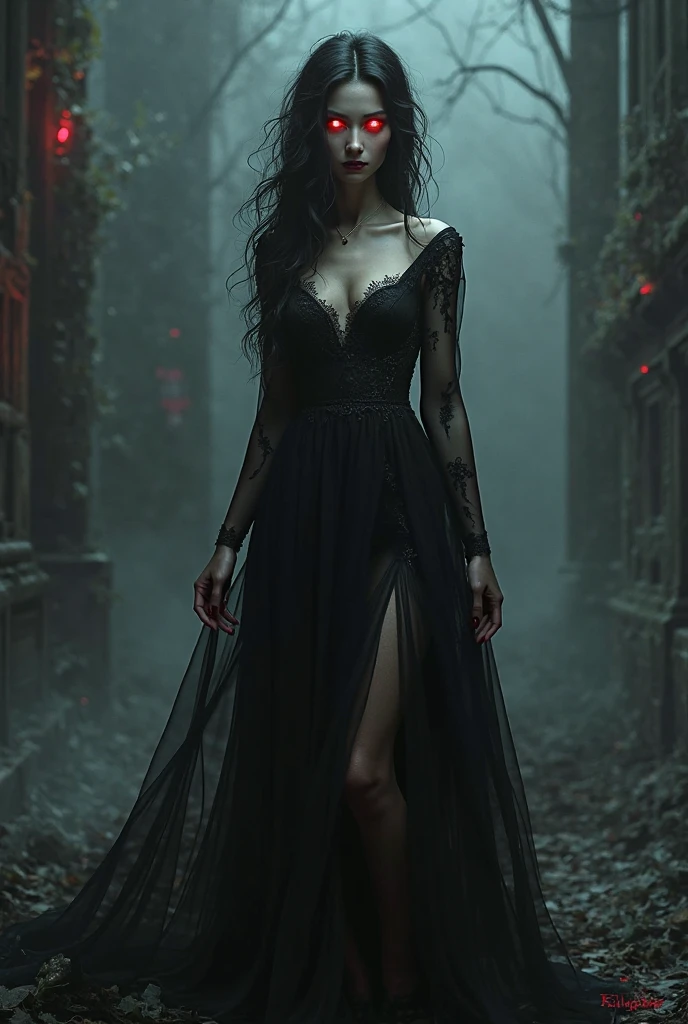 a picture of ((mist covered female vampire: 1.4)), ((you see only glimpses of her body:: 1.5)) a pair of ((glowing eyes: 1.3)) through the mist, high heels, black high heels, glamour dress, dynamic color dress, fantasy dark alley background, torchlight, (best details, Masterpiece, best quality :1.5), ultra best realistic pictures , best details, best quality, 16k, [ultra detailed], masterpiece, best quality, (extremely detailed), ultra wide shot, photorealism, depth of field