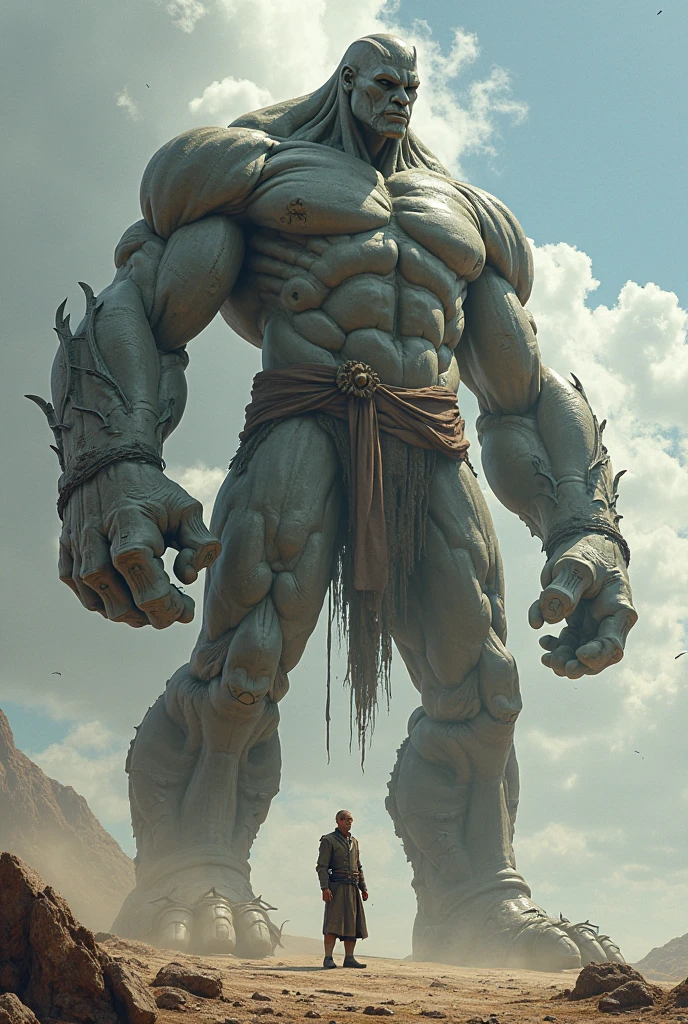 Giant Looking at Tiny People