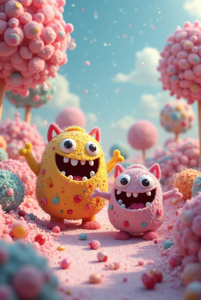 Monsters and Mini Donuts Characters