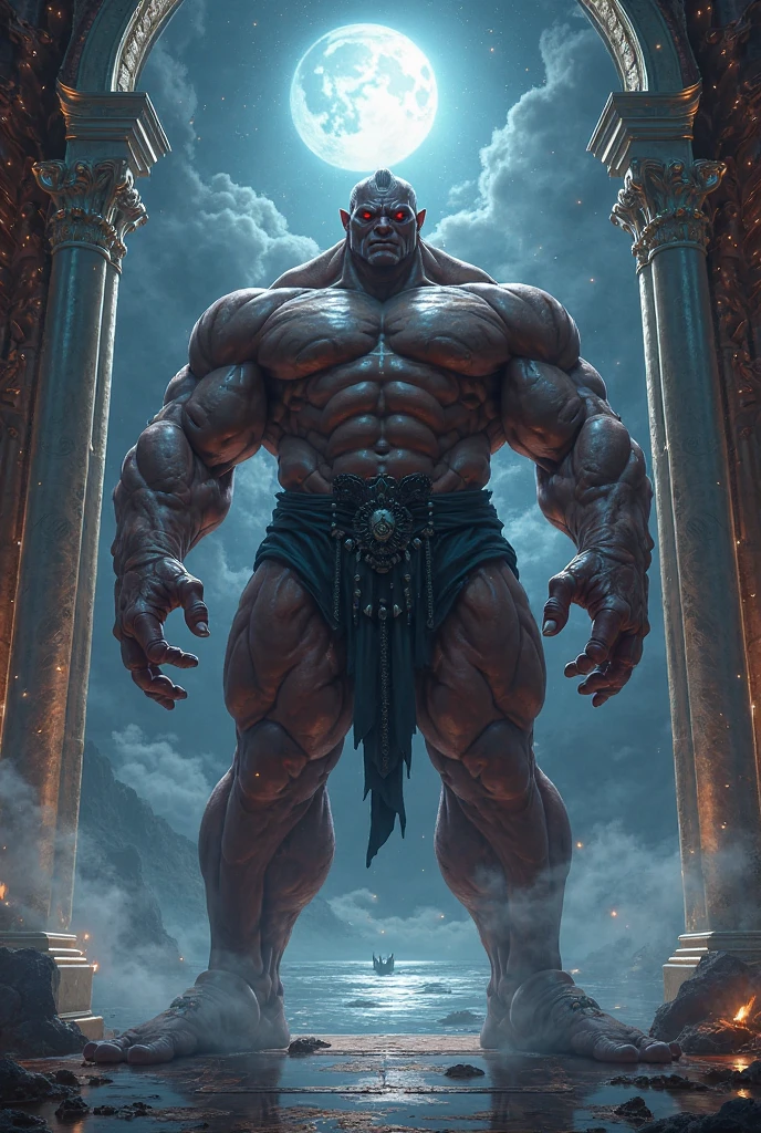 muscle、male、male、Strong、Thick arms、Thick Chest、Massive abdominal muscles、Minimal costumes、loincloth、Warrior、carpenter、blush、Sweat、Heavy breathing、dim eyes、first round、Controlled thinking、Coat of arms、Submissive appearance、Purple glowing eyes、Swollen crotch、erection、Mucus dripping from the crotch