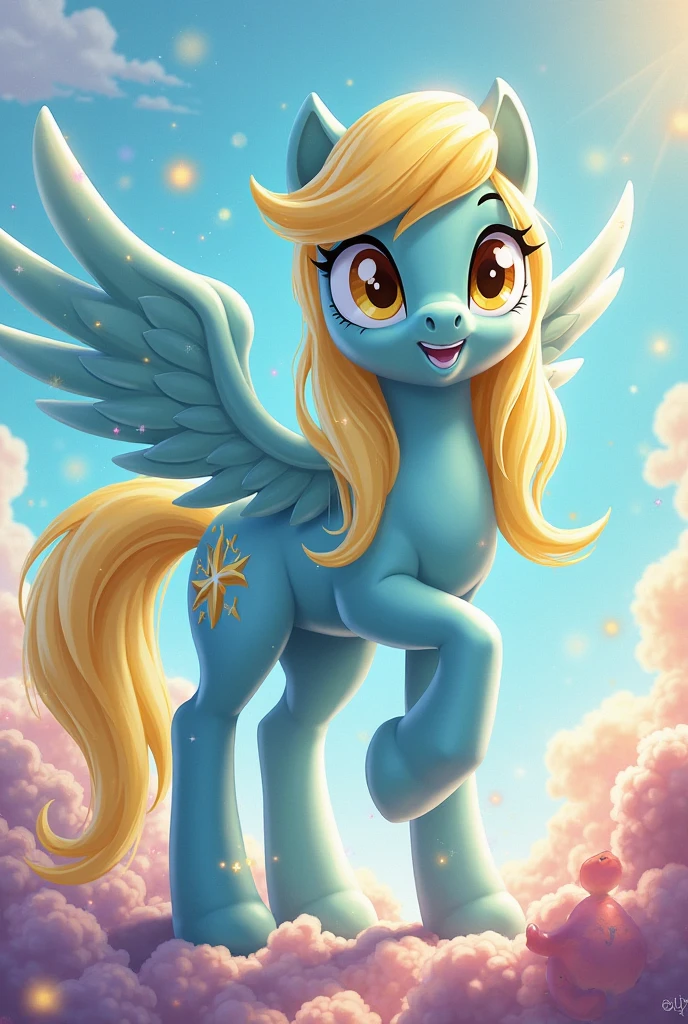 Fluttershy Cloud Wings:*GIF FlutterWonder Music*