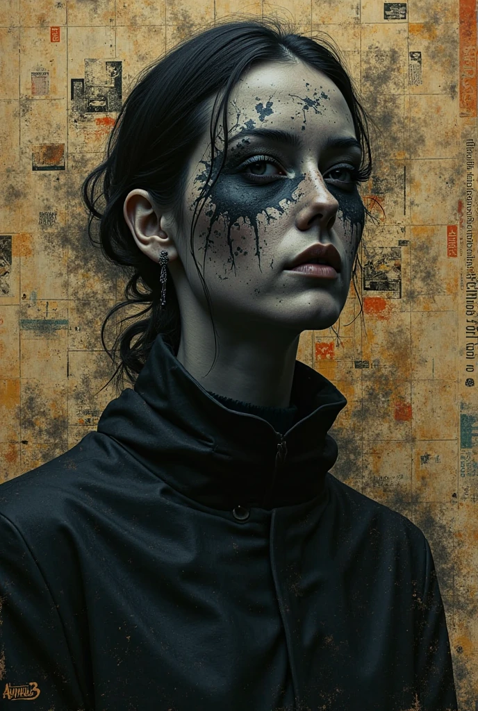 (masterpiece), (photorealistic1.4), (epiCRealLife), (best quality), (epiCFlashPhoto), (ponytail), (Kristen Stewart), (young woman), (on the street), (close up), (flashphoto), (flash photography), (lora_kristenstewart_v1_from_v1_160), (make up), (laugh), (at night), (Bodysuit v13), (Cyberpunk bodysuit), (from front), (cowboy shots), (close up)