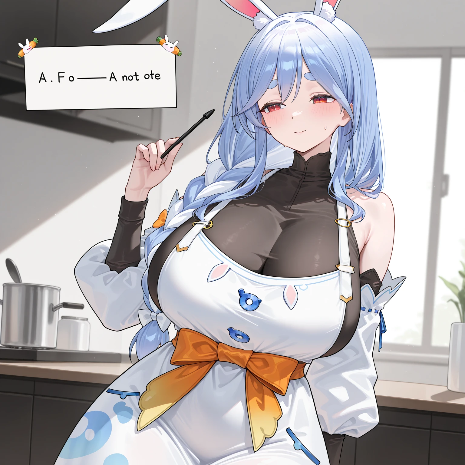 Anime girl with bunny ears and a dress with green flowers., Thick, SFW version, de arknights, Azure Lane Style, muslos Thicks y lisos de warframe, tensei shitara limo datta ken, [ Artedigital 4K ]!!, kitava insatiable hunger, a sexy maid in a magical forest, , from the league of legends