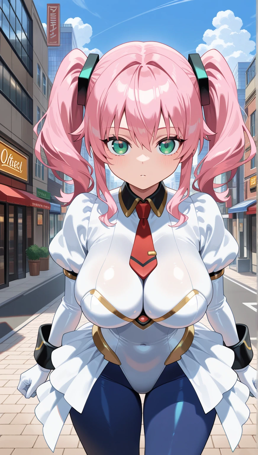 mastute piece,Best Quality,insanely detailed,
3girl,3girls line up,3girls look at front,side by side,(white happi coat,loincloth),open clothes,blush,shy,expression of ecstasy,all girls pink hair,perfect breasts,perfect nipples,open mouth,Japanese festival,shrine,