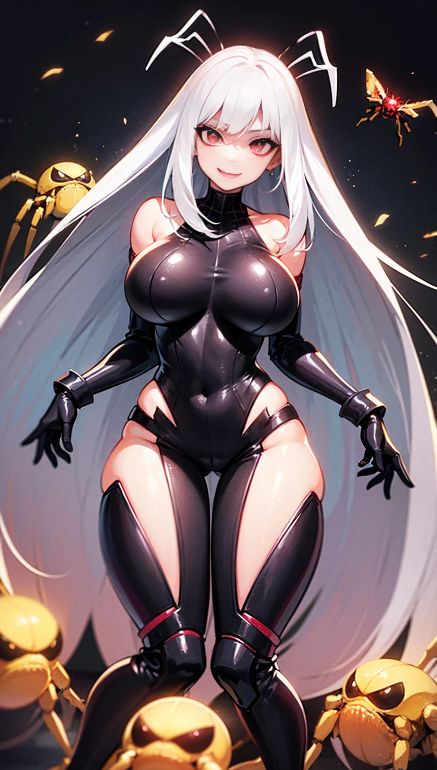 masterpiece, Highest quality, Observe the audience, length Hair, Fresh, (Wavy Hair:0.7),
White Theme, ((((Grey Ruins,)))),Human whole body,naked,Front view,Side view,Top View,blue eyes,Bright Eyes,length, Pure white straight hair、軽いsmile,Ultra-high resolution,Accurate,Very detailed,Awards,Attention to detail,Highest quality,8K、全naked、Doomsday of the World、Black Dragon、Sexy beauty、Big Breasts、Very detailedな顔、dance、(((anger,smile)))、(Sexy high leg swimsuit)、(Top View、Panoramic View)、Venom Suit