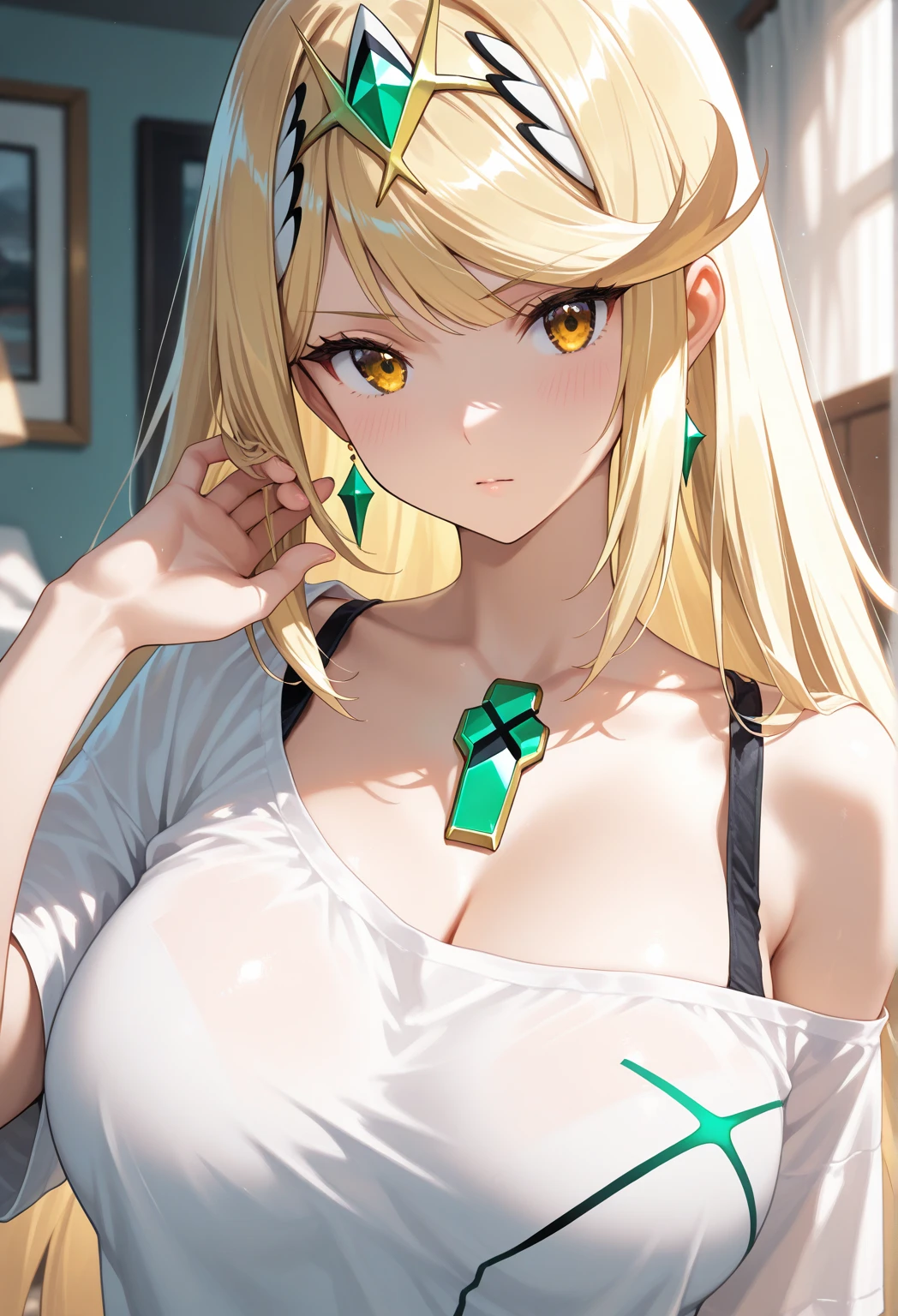 （best qualtiy，tmasterpiece：1.1），（fidelity：1.4），1girl，cowboy lens，Large breasts，nakeness