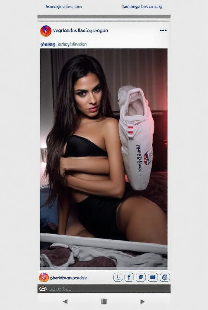 woman in white bra top laying on bed with brown sheets, webcam footage, she's on my bed in bikini, posing in bed, pokimane, leaked footage, tease, highly realistic. live cam, webcam, posing in a bedroom, sitting on the bed, on my bed, wearing white pajamas, on the bed, sitting on her bed