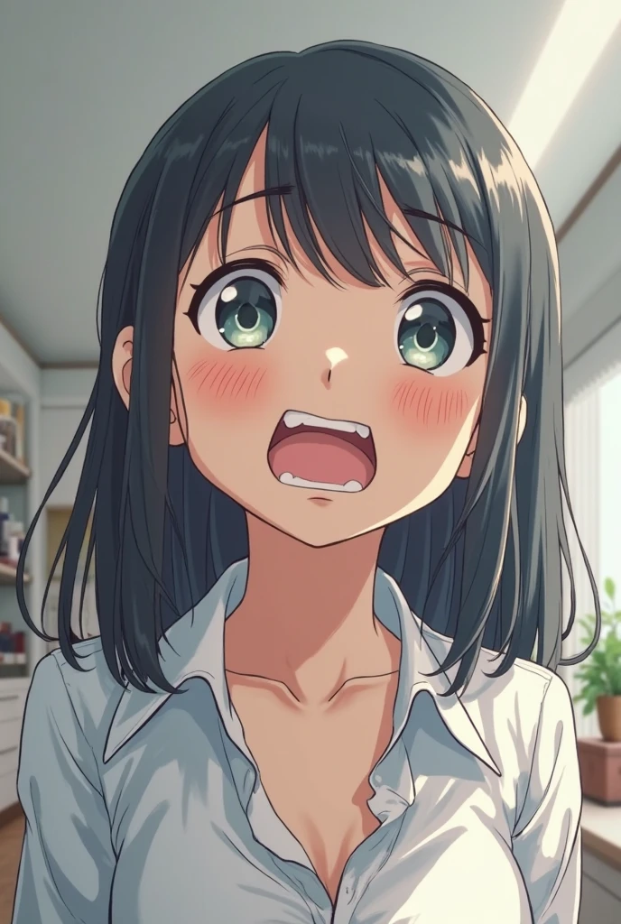middle School girls、Blow Images、Forced blowjob、Facial、A lot of semen、A large amount of semen is splashed on、Semen splatters、Face with on it、Semen dripping in my hair、Semen dripping down my cheek、Semen dripping down my forehead、Drooling、Extremely thick penis、Black Haired Beautiful Girl、uniform、Short sleeve、White blouse、Loosened tie、Collarbone in full view、Naughty lips、Looking up、Upper body only、Watery eye、I'm in tears、Drenched in sweat、classroom