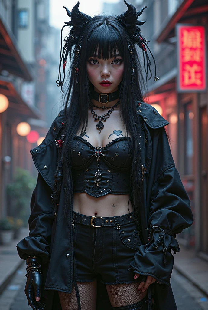 Skinny goth girl (nsfw, +18)