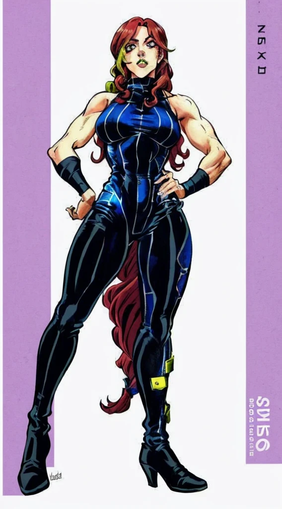 (masterpiece, best quality, ultra detailed, absurdres:1.5), 1girl, (sexy, beautiful woman, perfect face, perfect eyes, perfect female body:1.5), (muscular:1.5), (muscles, abs, biceps, obliques, abs lines, naval, ripped, fit:1), (super gigantic breasts, extra-large breasts:1.5), (closed mouth, half smile), kitana, kitanarmaggedon, (ponytail, black long hair, fingerless gloves, blue skintight full bodysuit, boots, high heels:1), simple background <lora:Kitana:1>