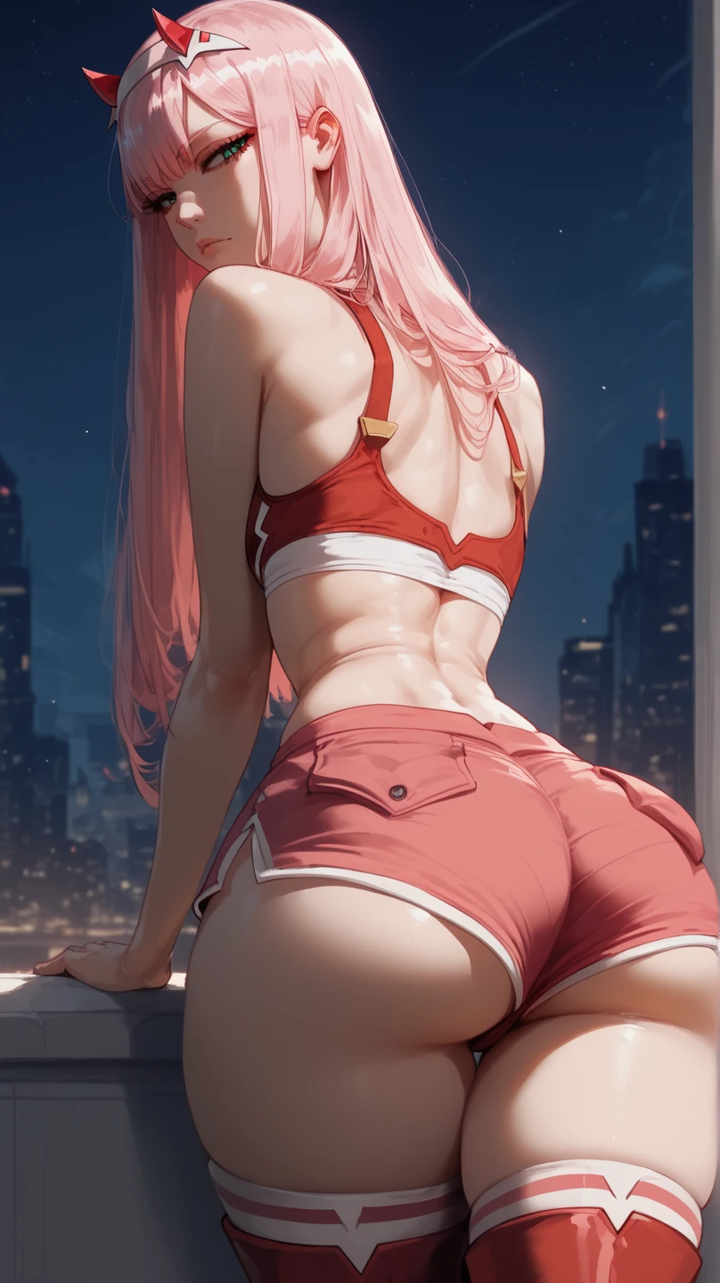 (Best Quality), ((Masterpiece), (Detail: 1.4), 3D, A Beautiful Cyberpunk Woman, HDR (High Dynamic Range), Ray Tracing, NVIDIA RTX, Super-Resolution, Unreal 5, Subsurface Scattering, PBR Textures, Post-Processing, Anisotropic Filtering, Depth of Field, Maximum Sharpness and Clarity, Multi-layer Textures, Albedo and Highlight Maps, Surface Shading, Accurate simulation of light-material interactions, perfect proportions, Octane Render, two-color light, large aperture, low ISO, white balance, rule of thirds, 8K RAW, big breasts, kiss, double breasts, breast augmentation, pants coming off, clothes slipping off, nudity, multicolored hair, asymmetrical hair, twintails, hair flower, dragon horns, red eyes, mismatched pupils, fox ears, smile, lace trim, transparent clothing, transparent clothes, coquettish, fat buttocks, full type, full body, fat buttocks, very large, thick legs, thighs, sexy charm, thong, no clothes, miniskirt, big ass, upturned buttocks, pouting ass, pouting, short clothes, shorts, transparent clothes, pink cute, pink tender, cute, exposed, exposed breasts, leaky groove, white tender, white, white, wet body, shy woman, large-scale exposed, exposed, pouting ass pouting ass, ass ass, big breasts and big breasts, , cute cute girl, cute lingerie, delicate woman, sexy, coquettish, coquettish, bare waist, backless clothing, fleshy, coquettish, flexible limbs, full of vitality, graffiti on the body, tattoos on the arms, graffiti on the buttocks