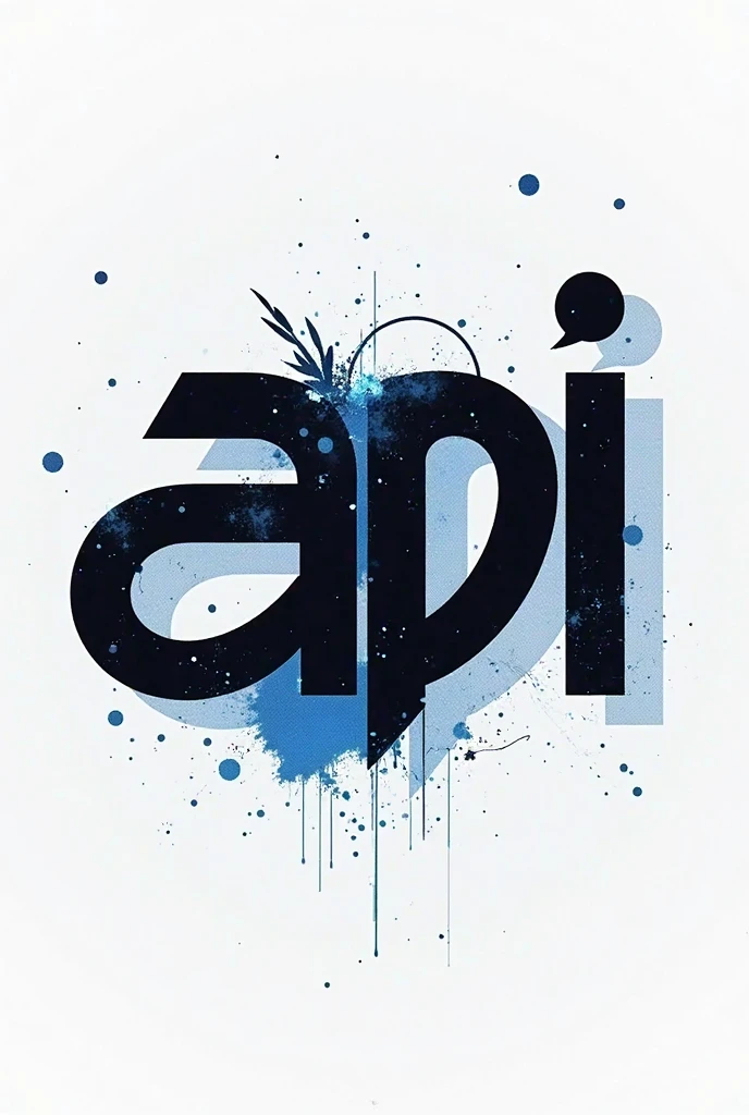 The name is APHONIX21, Let it be black and white, and a little bit of blue, that the letters are a little big , that stand out and be striking