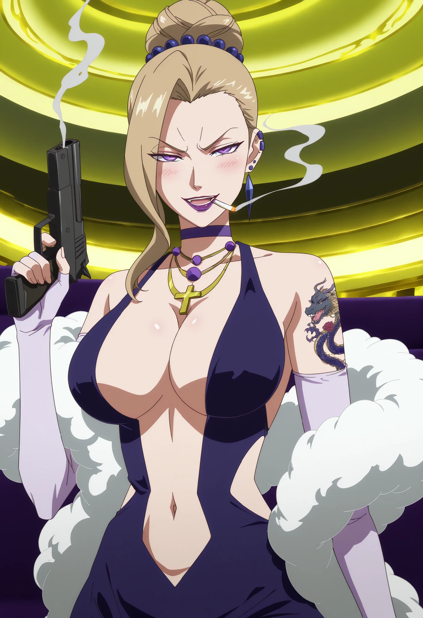 Jolyne, Big breasts