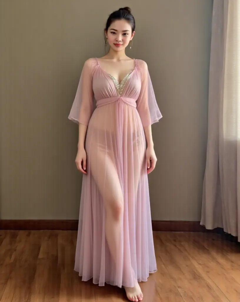 best qualtiy,tmasterpiece,A high resolution,1girll,
Pink floral slip nightdress, Pink slip nightdress, Slip nightdress,
hair adornments,choker necklace,jewely,beautiful face,Red high-gloss lipstick,Physically,Dingdall effect,realisticlying,Dark Studio,edge lit,twotonelighting,(highdetailskin:1.2),8K Ultra HD, Digital SLR, softlighting, high high quality, volumettic light, sneak shot, photore, A high resolution, 4K, 8K, Background bokeh,
full body, full body picture, full body wide shot, full body length shot,