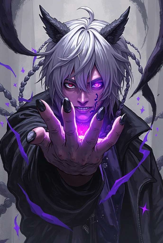 <lora:graffiti-halloween_v1:0.55>,
a demon,graffiti,surrounded by imps,