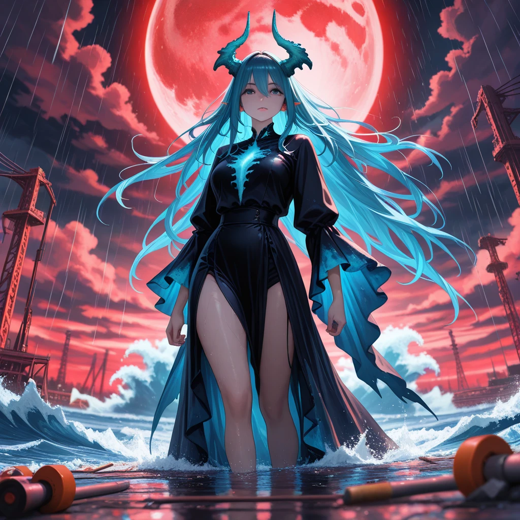Nightmare moon ocean of horror
