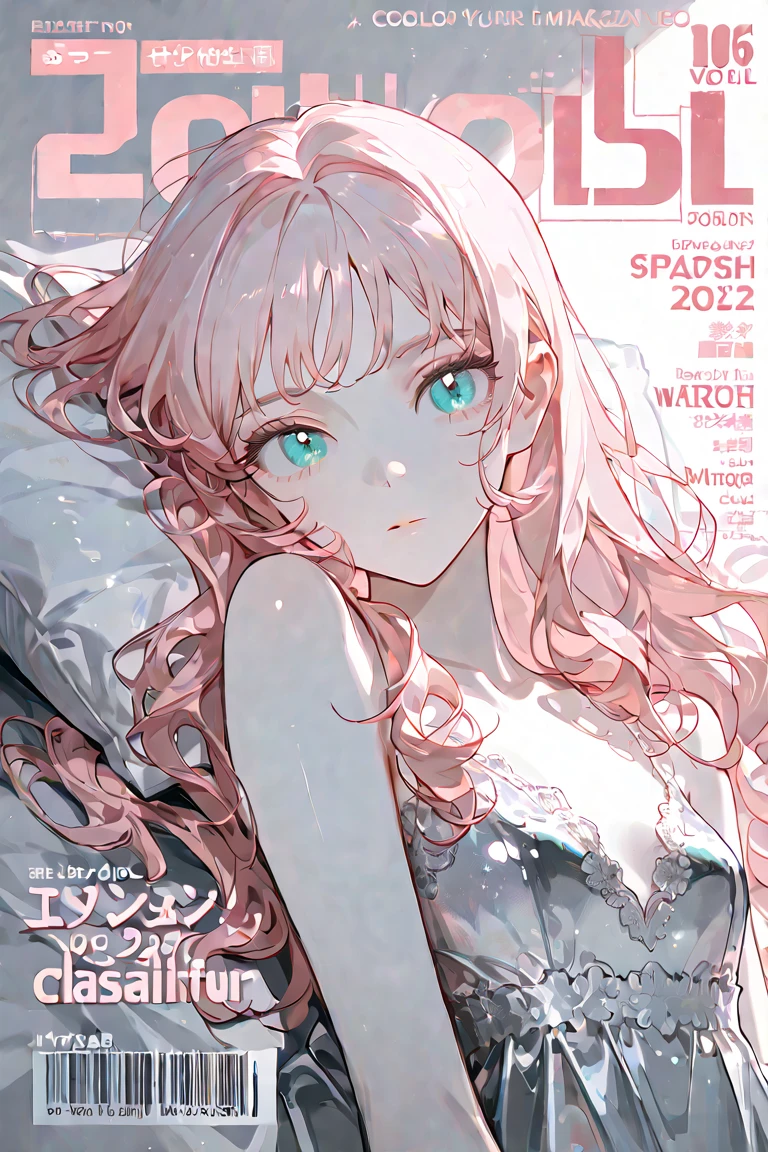 (character sheet:1.4),(concept art:1.4),(dakimakura)1.0,pastel pink curly hair,open forehead, face,micro bikini,summer shot,