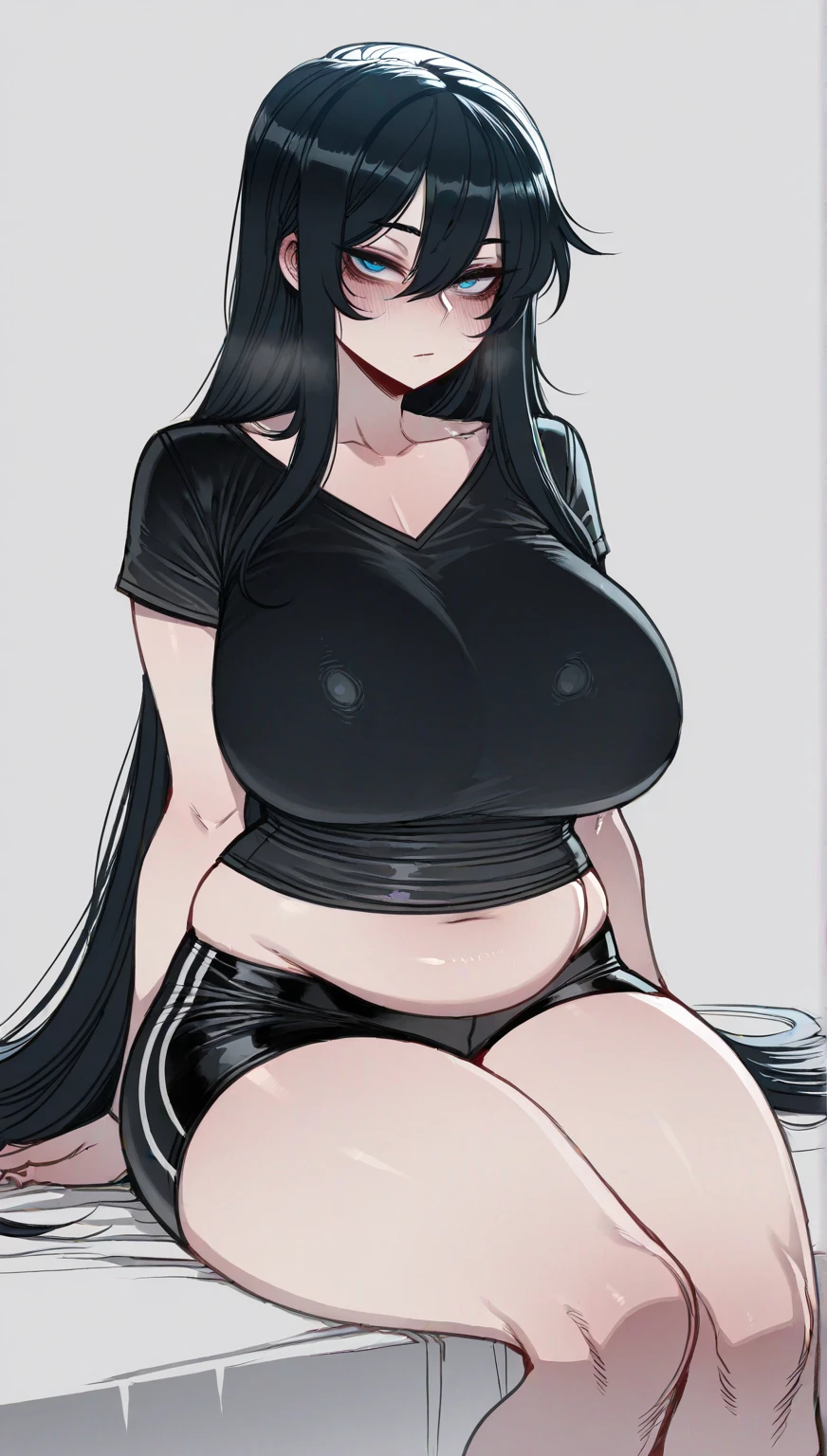Penis gigante aumentando e preenchendo barriga de Mulher sex soltando