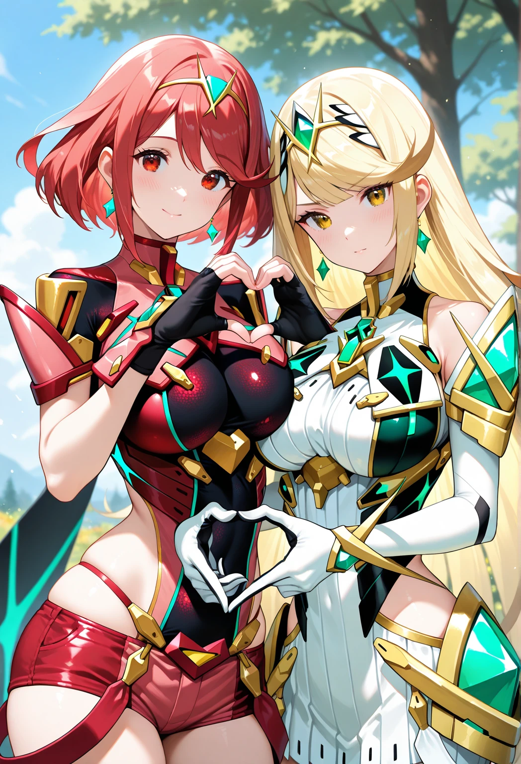 woman made of fusion between rias and mercy