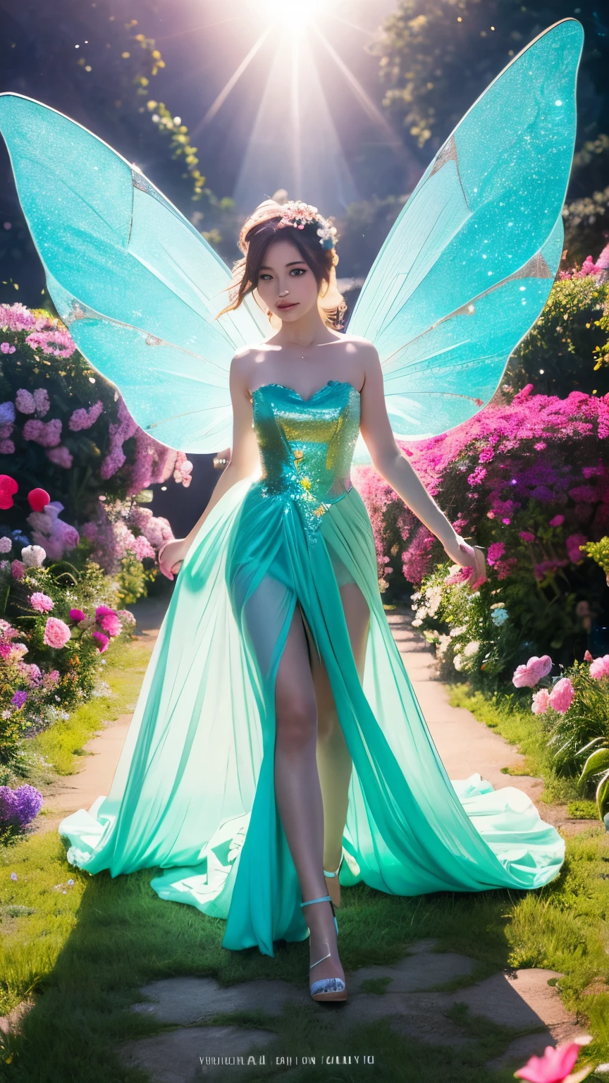 (summer season:1.2),(in the evening:1.2),<lora:LCM_LoRA_Weights_SD15:1>,<lora:detail_slider_v4:1.2>,(graceful fairy) old (2Girls:1.3), willowy build, orange eyes, french, light skin, violet loose curled hair with fairy dust,  wearing a brocade dress with glimmering details, crystal-embellished slippers, translucent butterfly wings, glowing highlighter,holding a lantern glowing softly with the light of fireflies,moonstone earrings, set in a magical garden, with perfectly manicured hedges, colorful flowers in bloom, an air of enchantment and care, under the moonlight,
flower photography, capturing nature's beauty, delicate petals, vibrant colors, intricate details, showcasing botanical diversity, evoking emotions, conveying serenity, expert composition, professional lighting, immersive floral portrait, timeless elegance,(fullbody shot:1.3),(fullbody shot:1.1),(full body:1.3),(fullbody:1.3),(full body photo:1.3),(full body view:1.3),(wide shot:1.3),top down:1.1,(full body portrait:1.3),