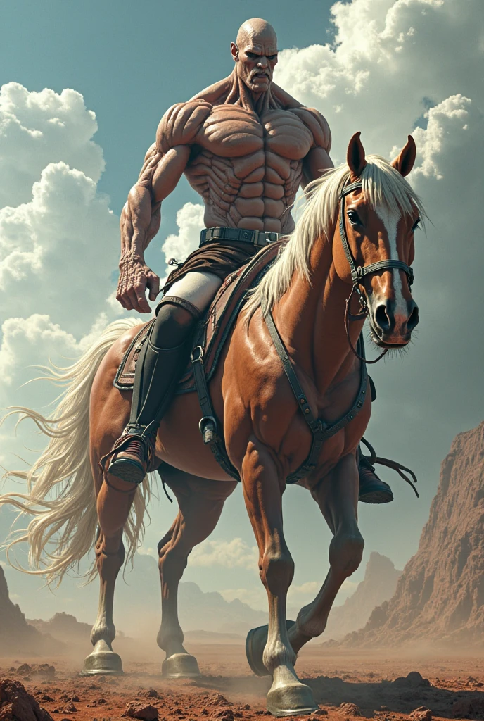 In mythical stories,Centaurs usually have the form of half man and half horse。Their upper body is in human form,The lower body is horse-shaped。The humanoid part usually includes a strong chest、a broad shouldered、Strong muscles and flexible arms。Their skin is usually dark brown or gray,Has tough lines and strong textures。
Their heads are usually majestic horses' heads,The horse has long ears and sharp eyes on its head。Their hair is usually dark brown or black,And it's smooth,Shines brightly。The horse part consists of strong hind legs、Solid hooves and thick mane。Centaurs are usually larger than the average human,Stronger,More power。
Additionally,The centaurs in different versions of mythology may have some other characteristics。For example, in some versions,They may have a bow or arrow or other weapon in their hands;In other versions,They may have wings or special abilities such as the ability to fire fire。These characteristics make the image of the centaur richer and more diverse in mythological stories,Vivid and interesting。