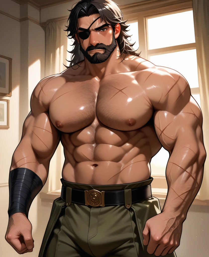 (best quality, high resolution, Artwork:1.2), standing, posing, smiling, Horny, Latin Beauty, (((Huge male bodybuilder:1.15))), huge muscular ass, (wide hips), (Slim waist) , (((Broad shoulders))), ((((huge breasts)))), nervous, (black hair), feather crown carnival, shaved hair, black hair, full body, Glossy skin, tanned skin, hands on the hips, vibrant, wearing nervous carnival attire, sensual man boy