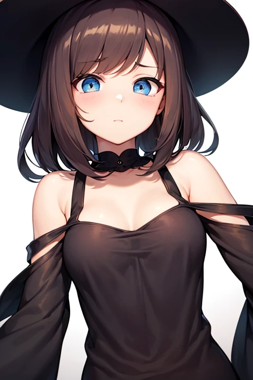 (High quality, High resolution, Fine details), Realistic, Black and white striped tights, Black dress, Small silk hat, Spotlight, solo, curvy women, sparkling eyes, (Detailed eyes), smile, blush, Sweat, Oily skin, shallow depth of field