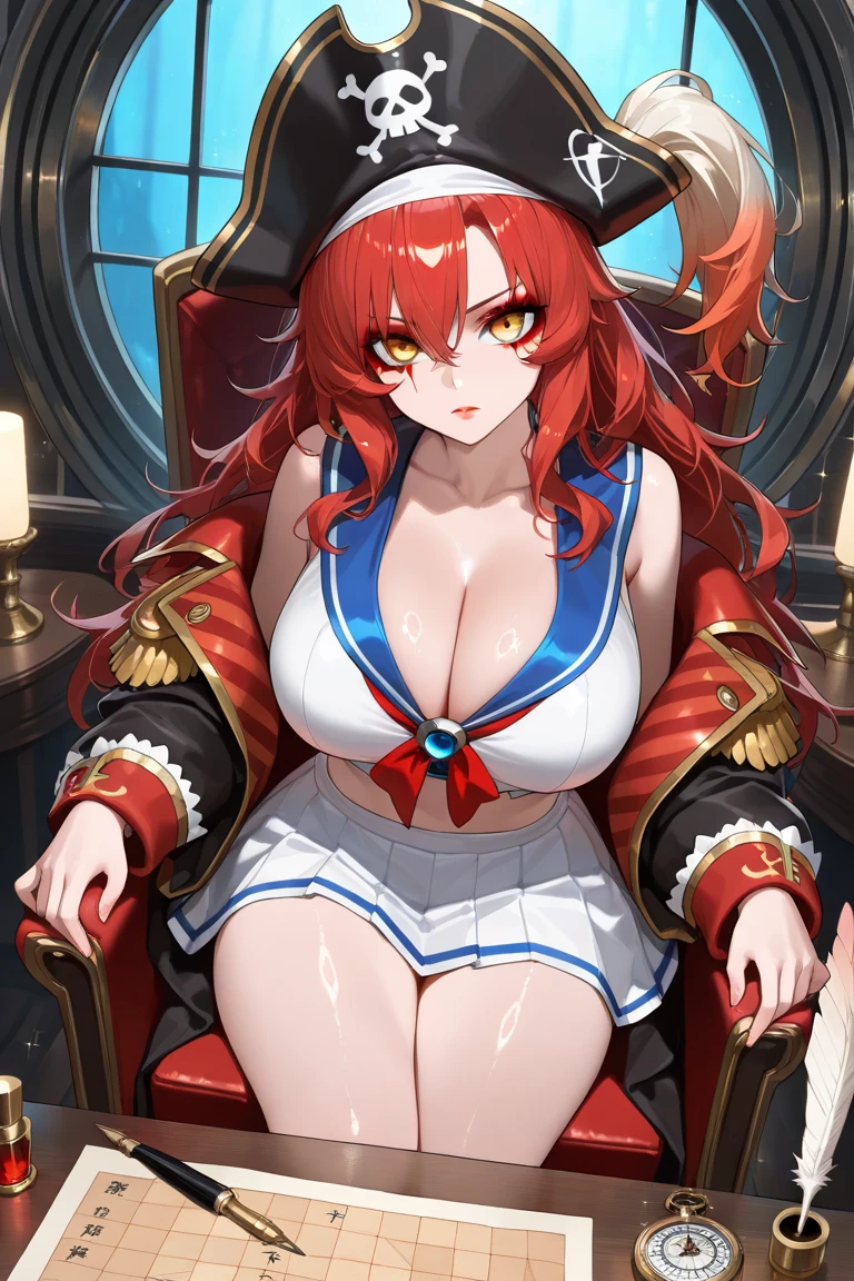 FRONT VIEW OF A A stunning red-haired gigantic super double big breast woman nice ass with long straight hair framing her face, dons a Christian university school outfit featuring a sexy lingerie of school uniforme. pantyhoose., bold red makeup, and crimson lipstick adorn her perfect face, marked by a small mole on the left side of her mouth. Her expression is one of shame, yet her hornyness shines through. Her physique is flawless,big breasted, boasting a rounded chest, curvy derrière, and muscular thighs. The scene is meticulously detailed, set against a raw, high-resolution 8K backdrop with perfect lighting.