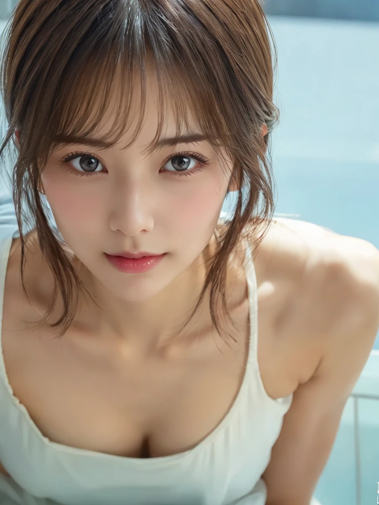 full moon、blonde、hot spring、Bathing、open-air bath、night、light、moonlight、With a round face、Tanuki face、night、blonde、exposed nipples、Lori will do it、Realistic image of a solo idol, Morning Musume inspired by Eri Kamei, Exudes charm and beauty with ample bust and subtle cleavage exposure.。.. Images must reflect the real person at the highest quality possible, Powered by Ultra-HD (16km race) solve, vivid details, bright colors, dynamic range, soft bokeh, Delicate texture of the chest, realistic realism, Pin Sharp BreastsFocus. 、Camera setup 、Nikon D850 and NIKKOR Z 58mm Boobs Boobs Boobs Boobs BreastsF。/0.95S night lens, Settings must be ISO 64, BreastsF/0.95, shutter speed 1/60. --16:9 - V5.1 --style raw --q 2 --s 750
