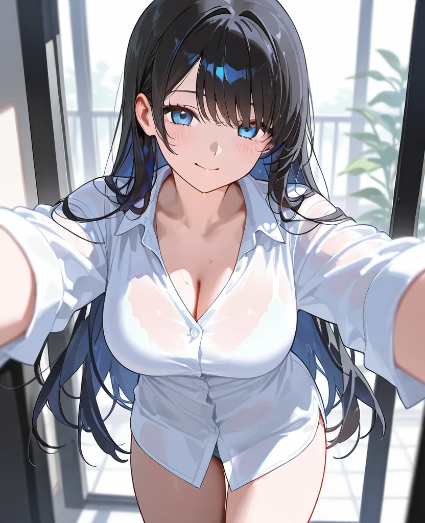 1womanl,Black hair,14years ,(()),Beautiful breasts,(((sexy white and blue shiny bunny suit)))(())(((Blushing cheeks、Smile with open mouth)),(((Satin Narico))),((( portlate))),Crowds,white and blue bunny suit