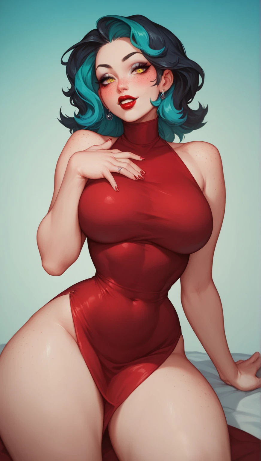 Photorealism、A super beautiful baby-faced married woman having an affair、Obscene clothing