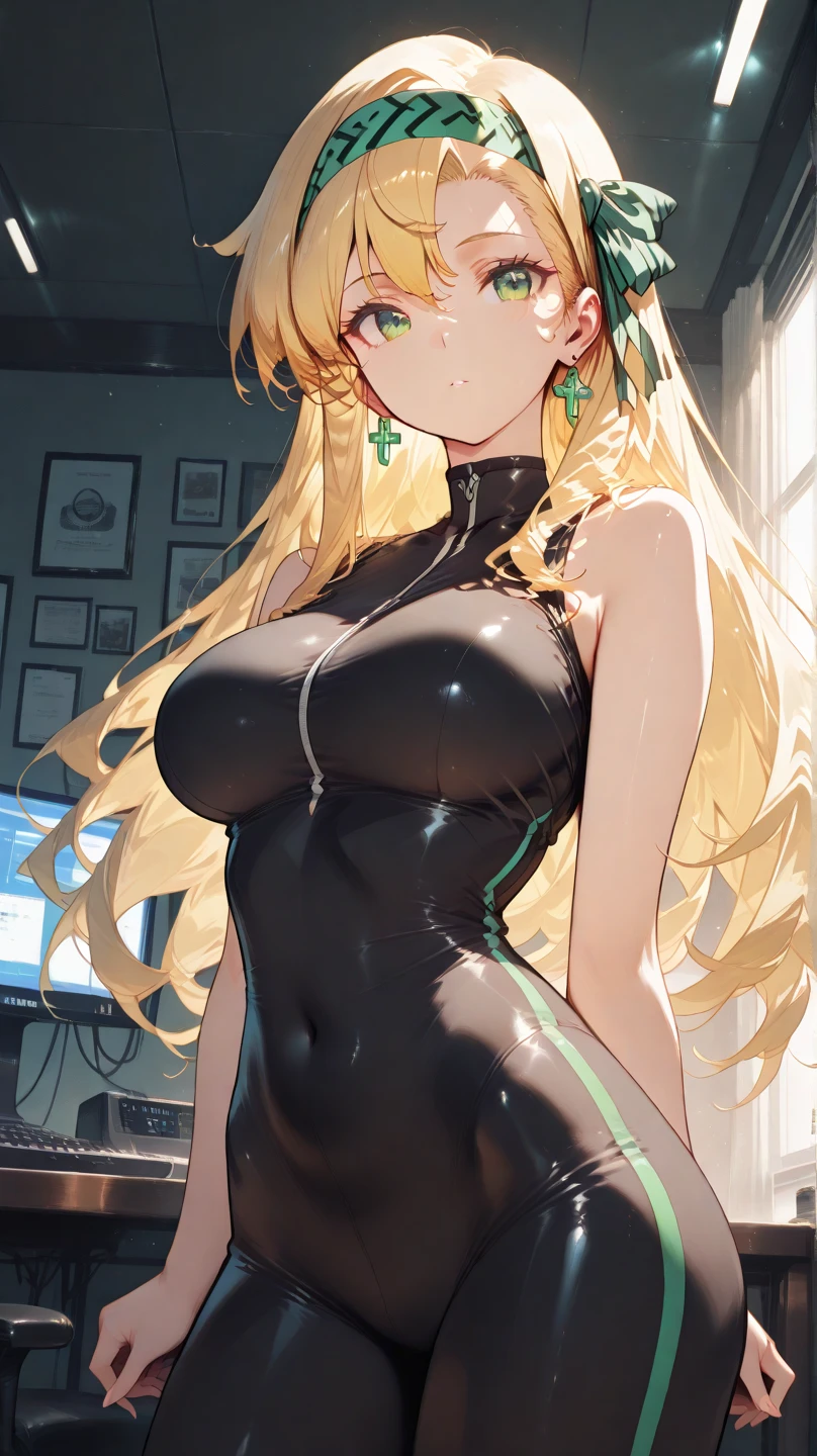 Anime style. In the middle of a large forest in North America a rave is celebrated. Es verano, hace calor, Es de noche y hay hogueras que dan buena luz a la imagen. Una mujer de gran belleza con un look alternativo y pseudo-hippie baila con los brazos abiertos en estado de euforia y trance. (La mejor calidad) (obra maestra)